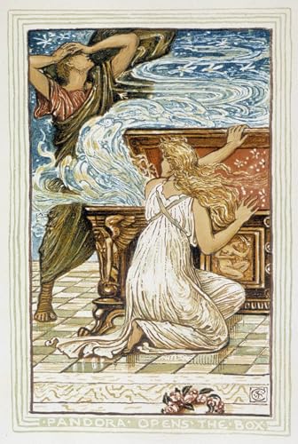 Affiches et impressions Walter Crane 60x90cm pour décorations de maison