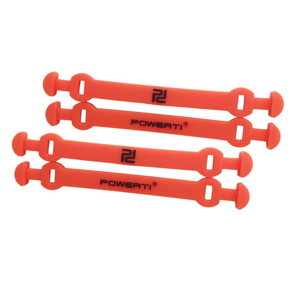 UJEAVETTE® 4Pc Tennis Squash Racket Vibration Dampener Shock Absorber Damper Red-image-14