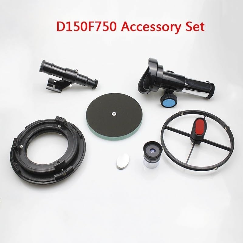 Espejo secundario D150F750 con base de 10mm para telescopio reflector 2