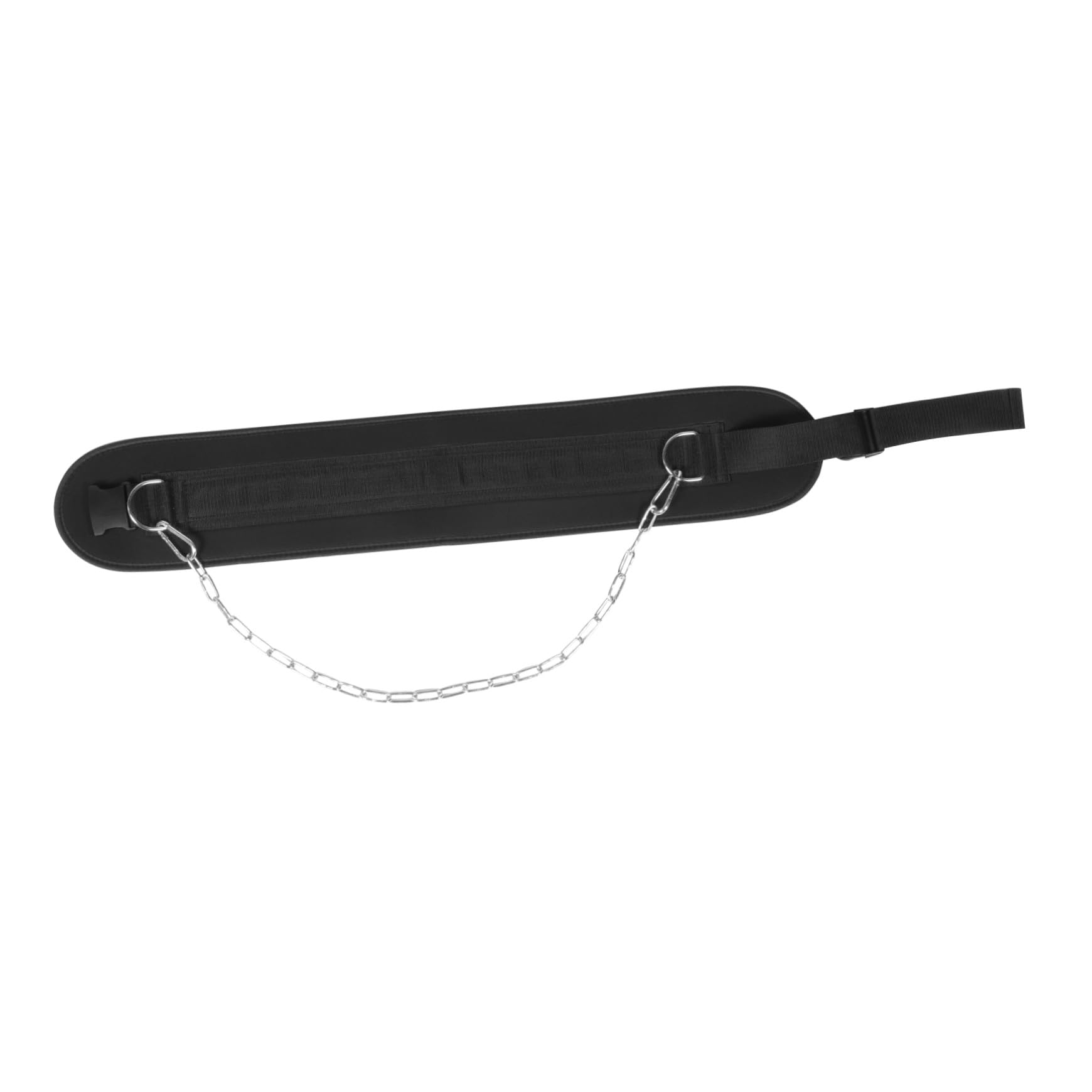 ibasenice Ceinture de Lestage avec Chaîne en Acier Épaisse, Ceinture de Résistance Musculaire Unisexe Renforcée pour Musculation, Entraînement Force, Fitness et Haltérophilie