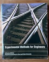 Experimental Methods for Engineering Custom Edition for San Jose State Univercity 0536900183 Book Cover