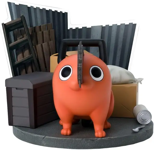 CHAINSAW MAN Pochita Figurine - Official Collectible PVC Statue