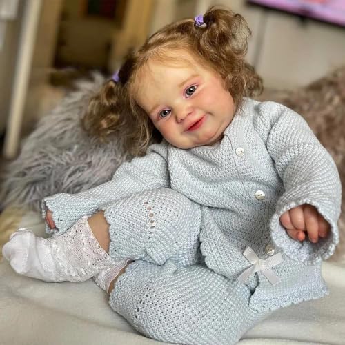 Muñeca Reborn Bebé Realista de Cuerpo Completo 20 Pulgadas miniatura 3