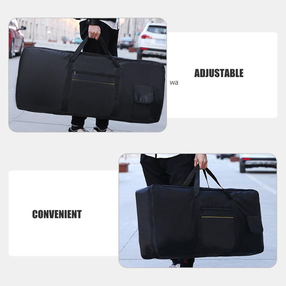 Borsa Porta Tastiera Elettronica e Resistente Custodia Oxford per Performance Outdoor con Cinghie Regolabili e Design Compatto