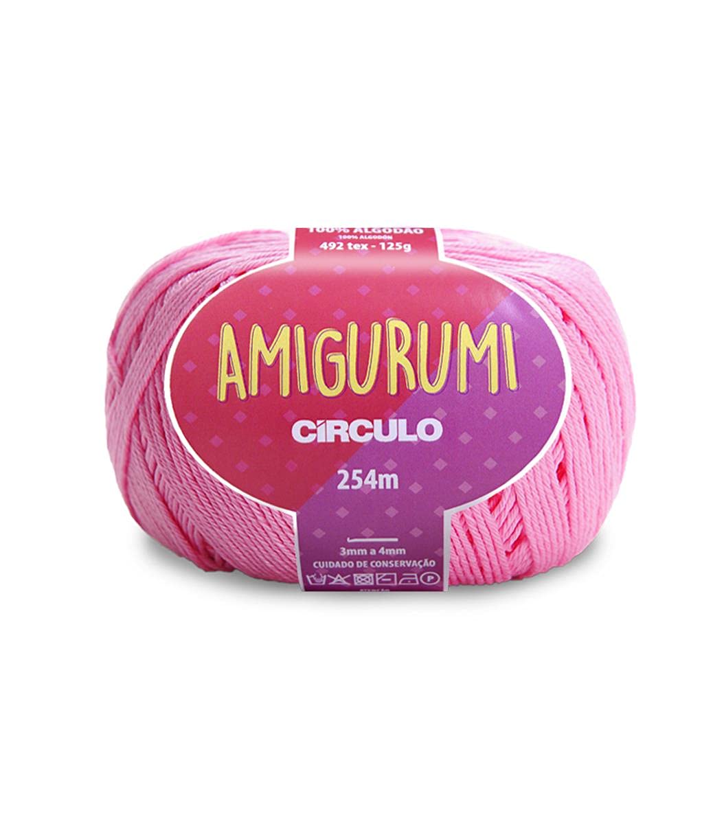 Fil amigurumi Circulo coton Bubble Gum pour crocheter vos doudous maison