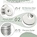 YELARXI Flat Washers, 304 Stainless Steel Hardware Assorted Washer, 6 x 3 x 0.5 mm Fit for Bolts Screws Industrial Use (300 Pack, Silver)