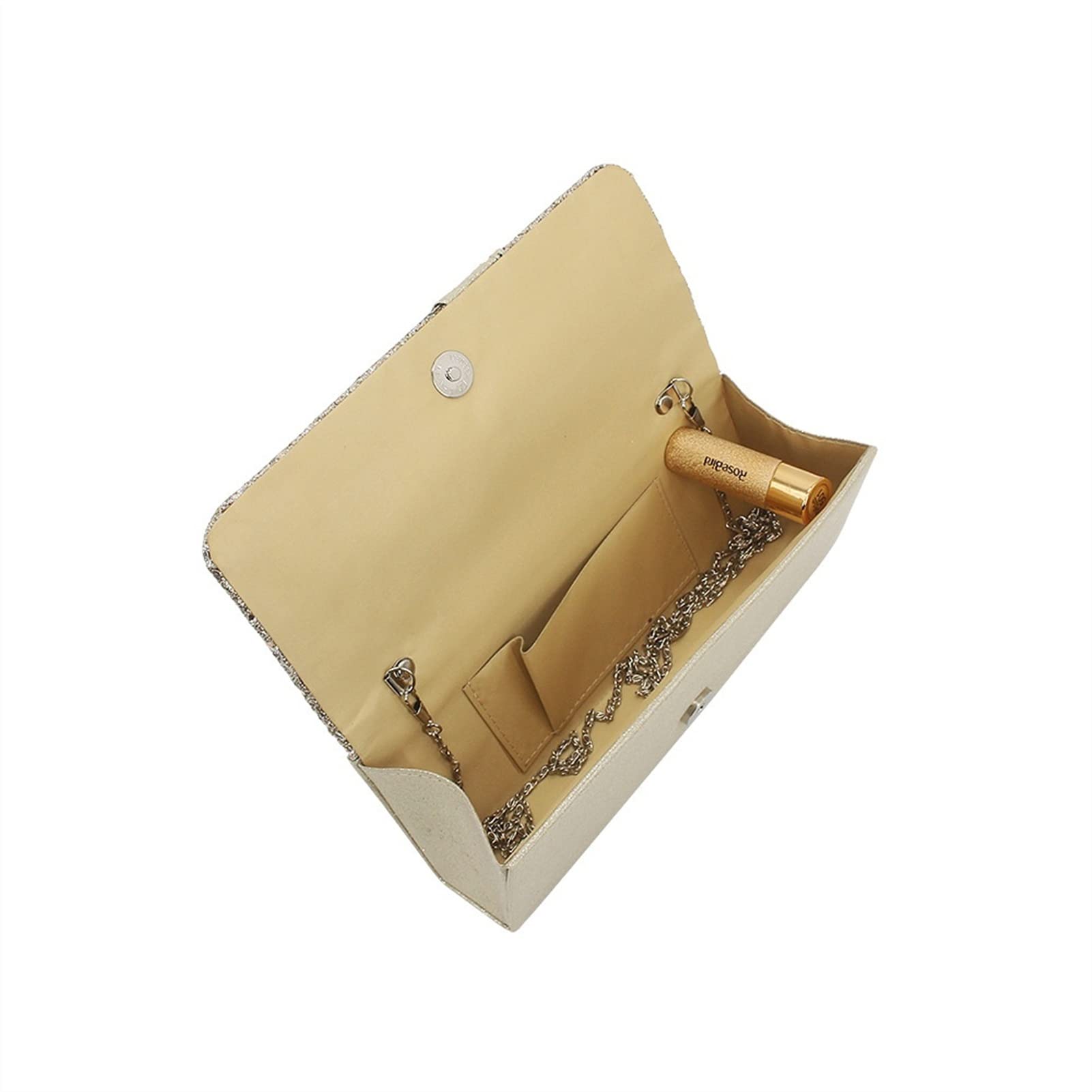 AnKoee Elegante Borsetta con Tracolla da Donna Pochette con Diamante