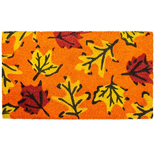 Calloway Mills 120961729 Fall Leaves Doormat, 17' x 29', Multicolor