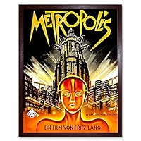 Wee Blue Coo Vintage Film Movie Metropolis 1927 Sci Fi Future Art