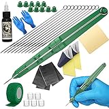 Wormhole Tattoo Poke and Stick Kit Hand Stick n Poke Pen Kit DIY Tattoo Tool Kit Tattoo Kit Tiny...