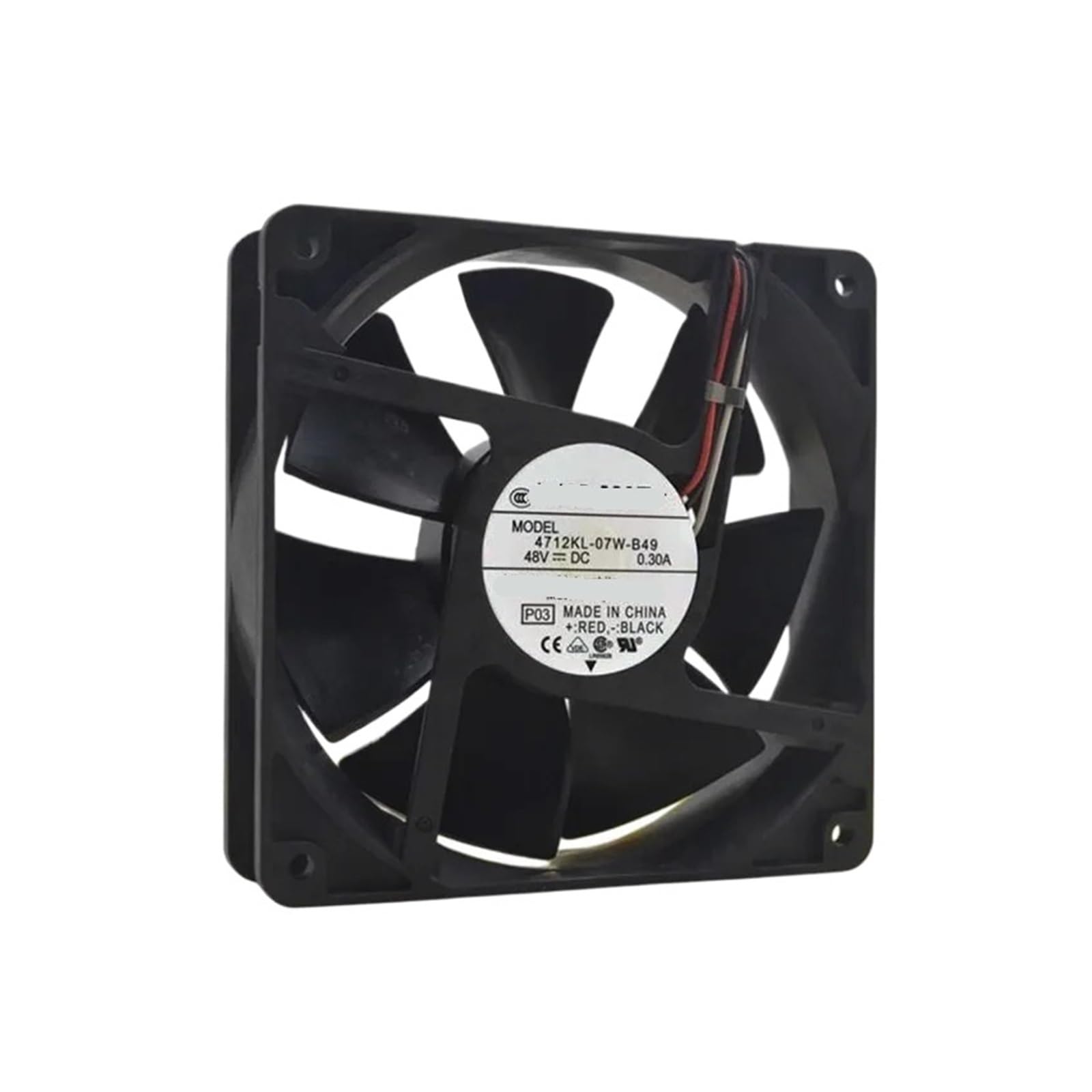 Fcarumiqp One Color 4712Kl-07W-B49 Dc 48V 0.3A 12032 120 * 32Mm 12Cm Cooling Fan