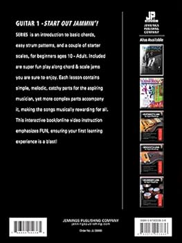 Paperback Guitar 1 - Start Out Jammin'! (Teach Yourself to Play Guitar - Beginner Book & Online Videos) Book