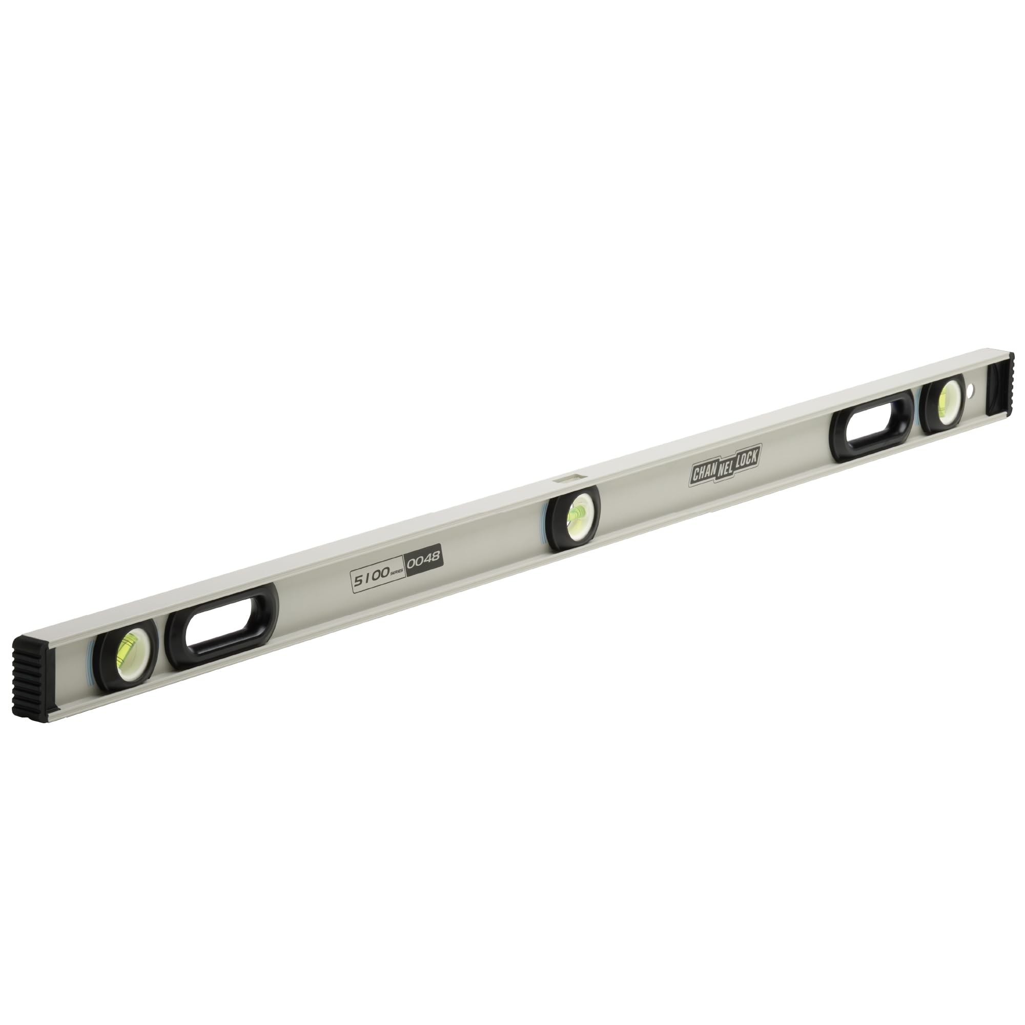 CHANNELLOCK 48-Inch, Professional-Grade Aluminum I-Beam Level with 3 Vials, 5100-0048