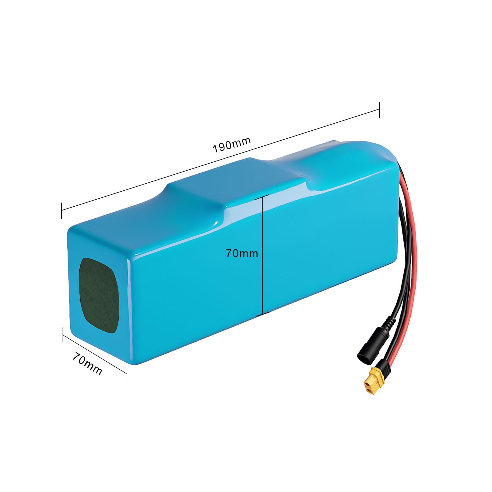 Seilylanka Akumulator litowo-jonowy 36 V 9 Ah 10S3P E-Bike rower elektryczny z ładowarką 190x70x70mm