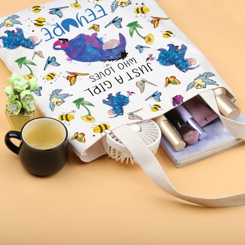 PLITI Donkey Tote Bag - Donkey Lover Gift - Cartoon Character miniatura 2