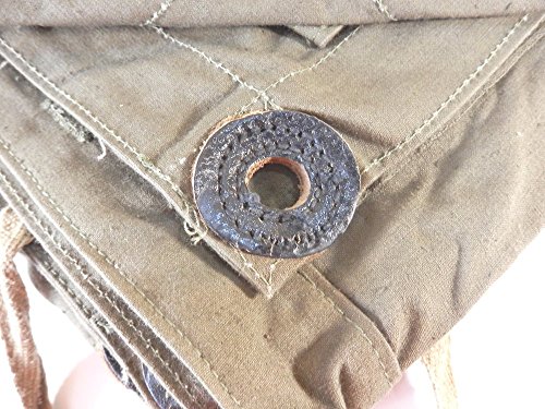 Made in USSR Original Soviet Canvas Poncho - Army Tent, WWII Type Soldier Field Raincoat - Russian Canvas Cloak Plash Palatka2