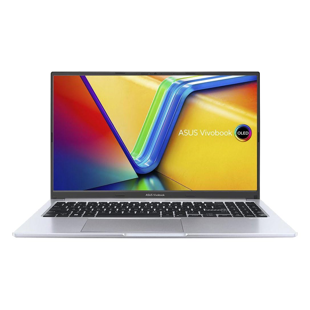 ASUS Vivobook 15 OLED X1505VA-​MA573W Intel? Core? i5 i5-​1335U Computer portatile 39,​6 cm [15.6] 2.8K 16 GB DDR4-​SDRAM 512 GB SSD Wi-​Fi 6E [802.11ax] Windows 11 Home Argento (ASUS) - Versione UK