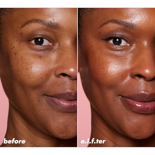 Image of e.l.f. Halo Glow Skin Tint SPF 50, Tinted Moisturizer For Light, Buildable Coverage, Creates A Natural Glow, Vegan & Cruelty-Free, 13 Deep Neutral