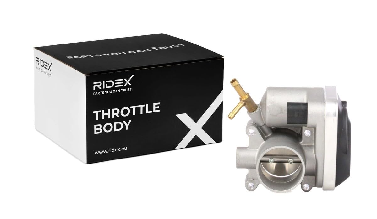 RIDEX 158T0162 Drosselklappenstutzen elektronisch Drosselklappe ohne Dichtung Kompatibel mit SKODA Fabia I Combi 6Y5 047133062D