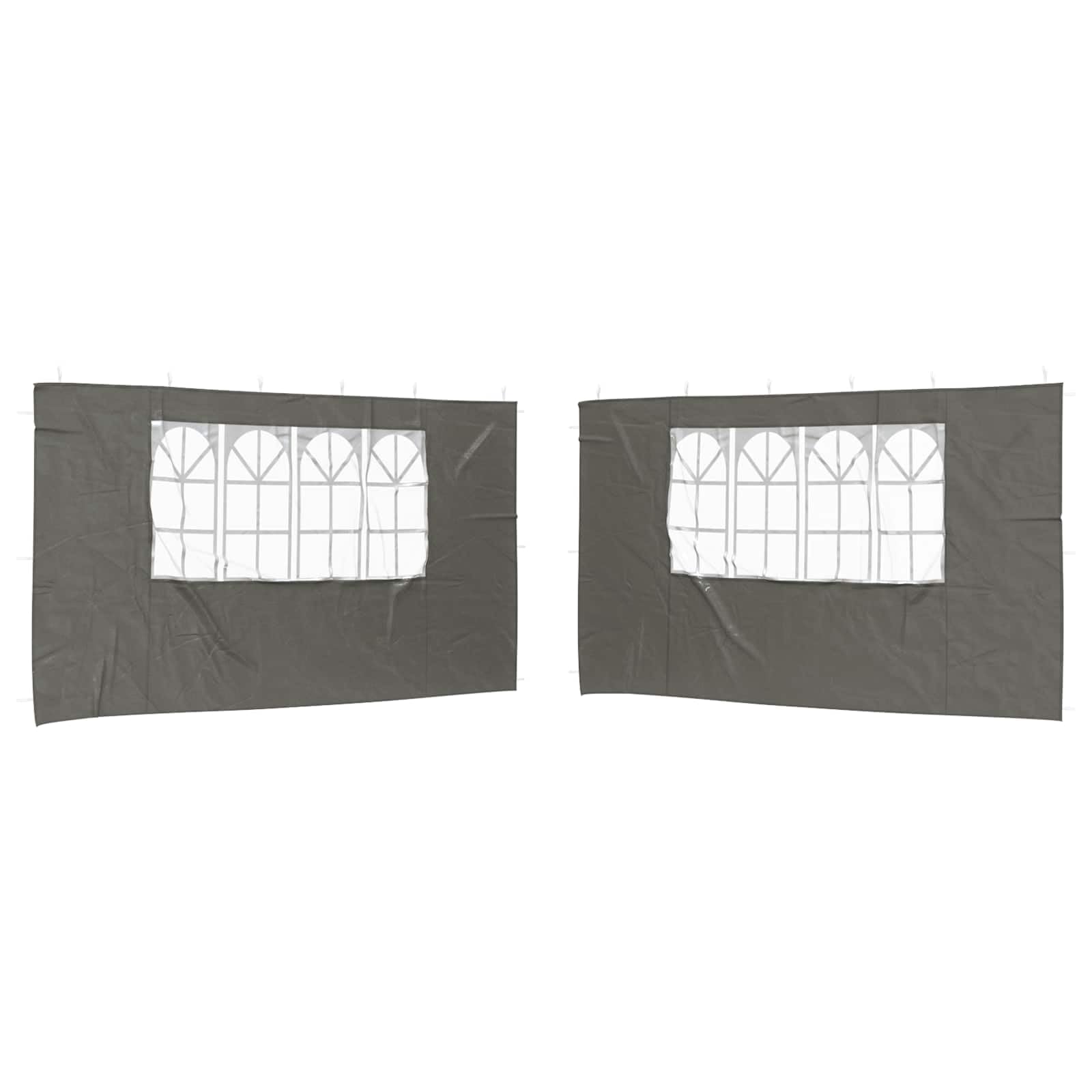 Panel boczny do namiotu imprezowego 2 szt. 400 x 195 cm