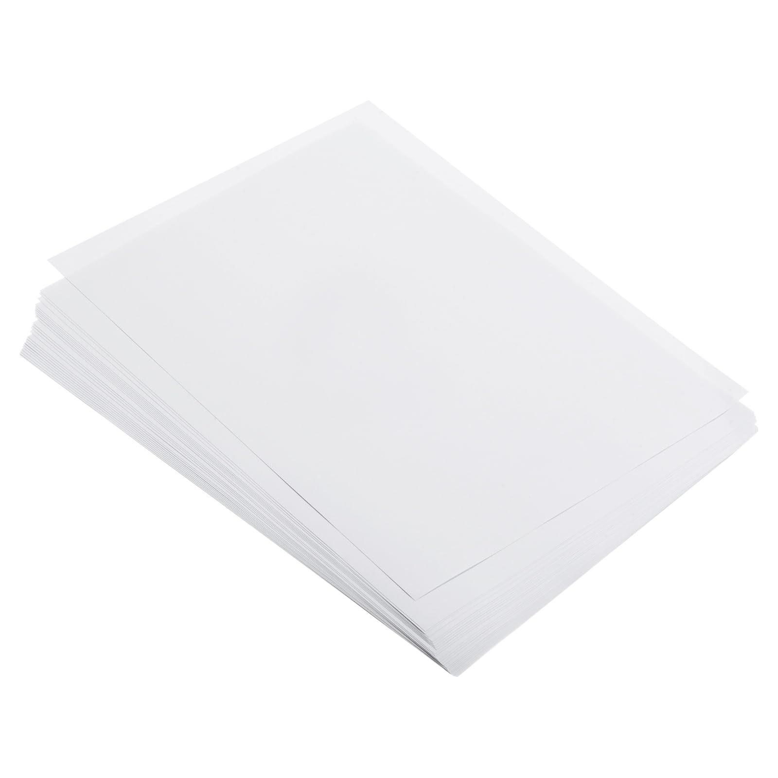 sourcing map 100 Sheets Colored Copy Paper 8.3 Inch Printer Paper 80gsm White for Office Printing, Document Copying, Invitations, Forms, Art Projects — image 1