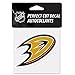 NHL Anaheim Ducks Perfect Cut Color Decal, 4" x 4"