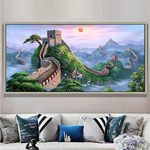 Arts Craft peinture diamant Fheeao 5D, strass de haute qualité de 40x120cm
