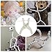 OLYCRAFT Alloy Mounting Pliers Alloy Pliers with Gaskets 12/14/16mm Height Doll Skeleton Joint Tool Doll Skeleton Installation Plier Metal Plier Hand Tools for Handmade Craft Making Dolls Making