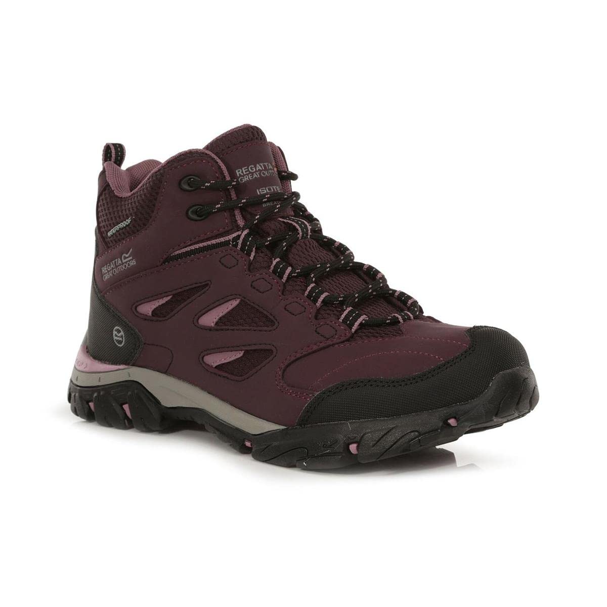 Regatta Holcombe Iep Mid, Walking Shoe para Mujer