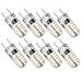 Kakanuo G8 LED Bulb Dimmable 2 Watt replace 20W G8 Halogen bulb Warm White 3000K T4 Bi-Pin Base under cabinet puck light 120V (Pack of 8)