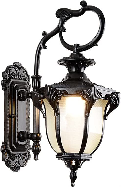 Lanterne extérieure étanche antirouille style vintage avec douille E27 - 2