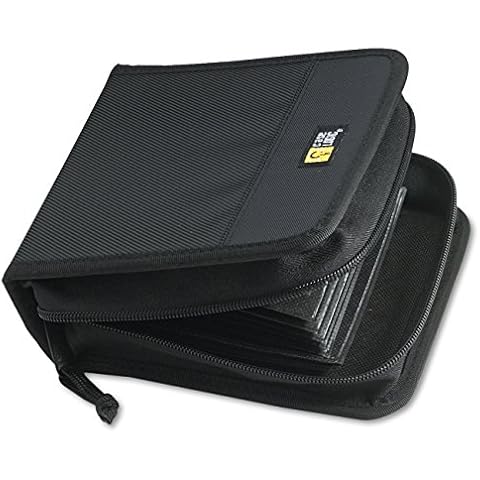 Case Logic 32 Capacity CD Wallet - Nylon Black Cover