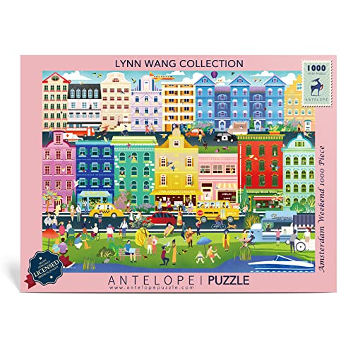 Antelope - Rompecabezas de 1000 Piezas para Adultos, Puzzle de Fin de Semana en Amsterdam por Lynn Weilin miniatura 6
