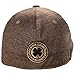 Black Clover Lucky Heather Inca S/M Gold Hat with Black HD Clover Patch