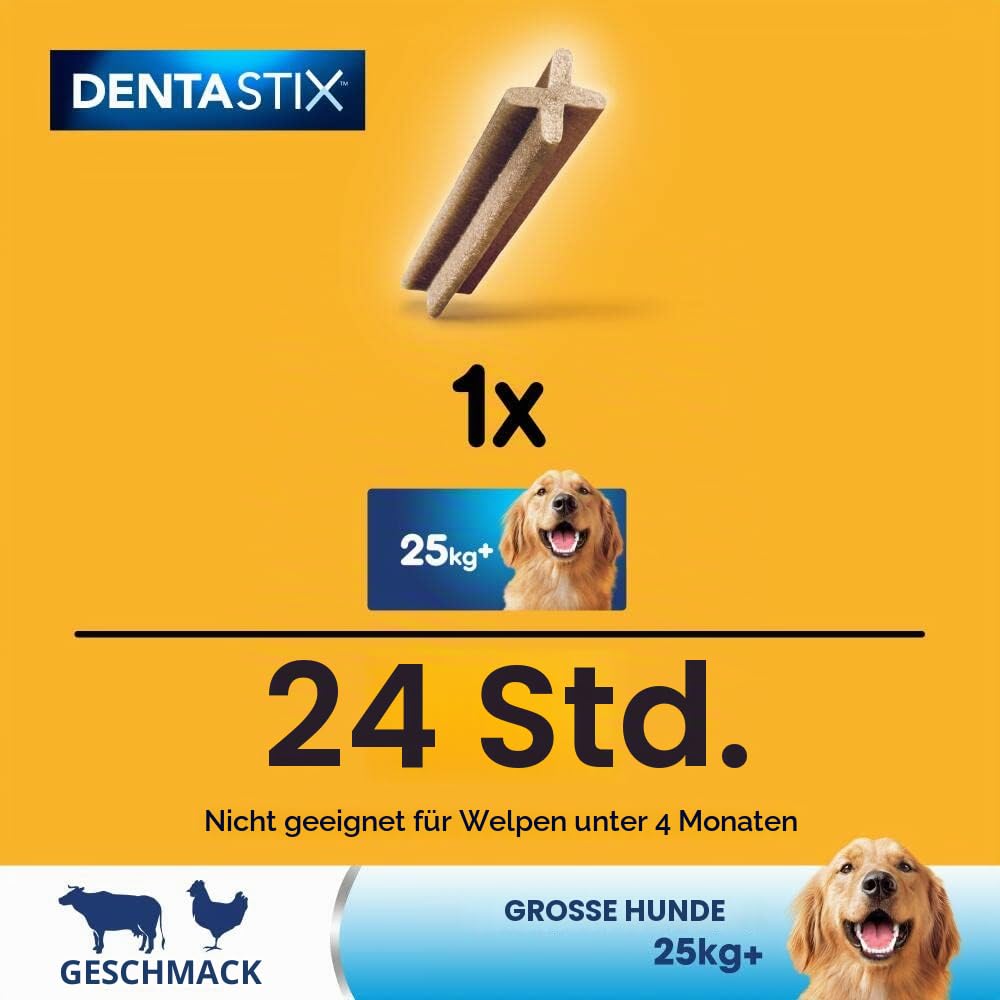 Pedigree Dentastix – Leckerlis für Hunde, 56 Stück (1er Pack)