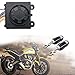 Système d'alarme moto compact, dispositif antivol, dispositif d'immobilisation avec télécommande, adapté aux motos, quads et scooters