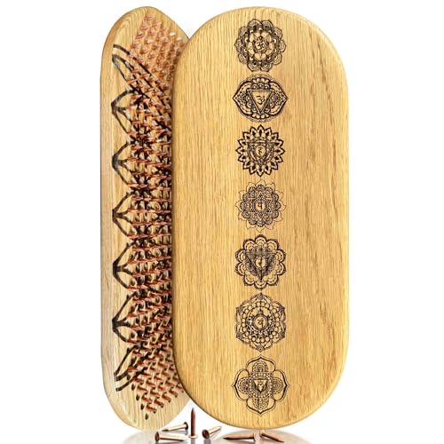 Copper Nails Sadhu Board Oh! Sadhu from 100% Oak Wood