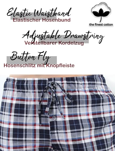 Pyjama homme long coton de qualité supérieure sesto senso durable - 5