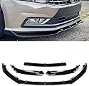 DRYFAL Auto Frontlippe Frontspoiler Lip Bodykit für VW Passat B7 2012-2015 Frontstoßstange Lippe Splitter Spoiler Diffusor Protector