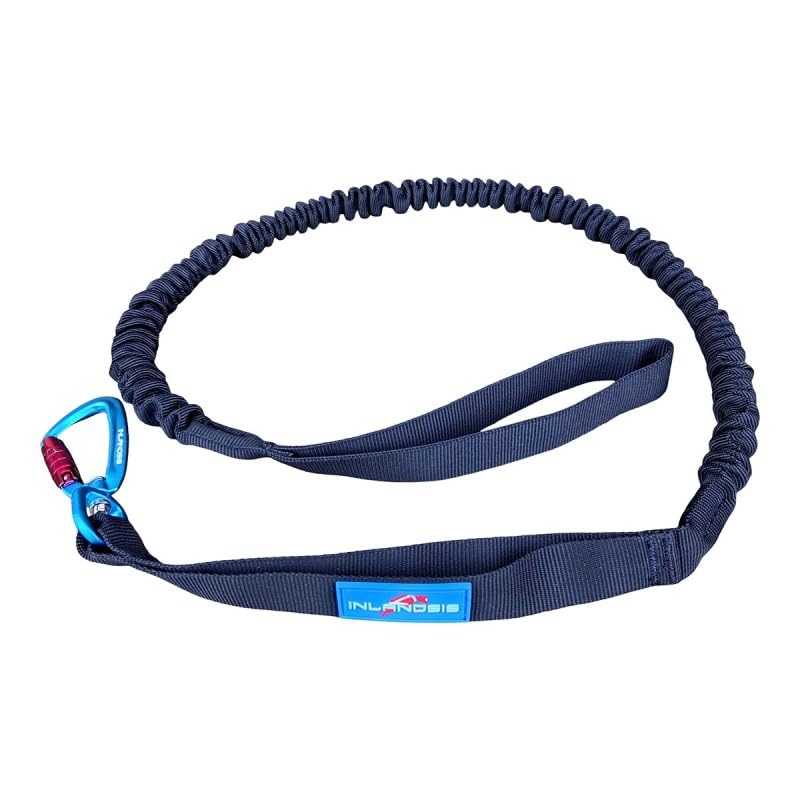 Inlandsis Crosslight Laisse Performance Extensible Ultra-légère Chien 15kg-40kg 1.2m-2m Mains Libres
