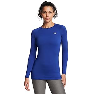 Under Armour Women's Authentics Long Sleeve Crew Neck T-Shirt