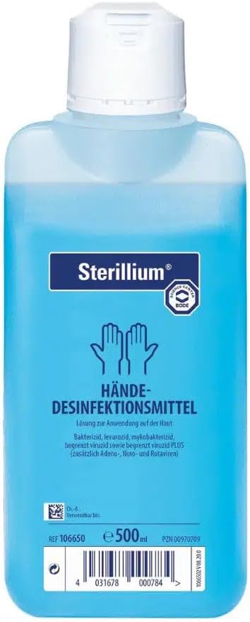 Sterillium: alkoholisches Hände-Desinfektionsmittel mit sehr guter Hautverträglichkeit, 500ml