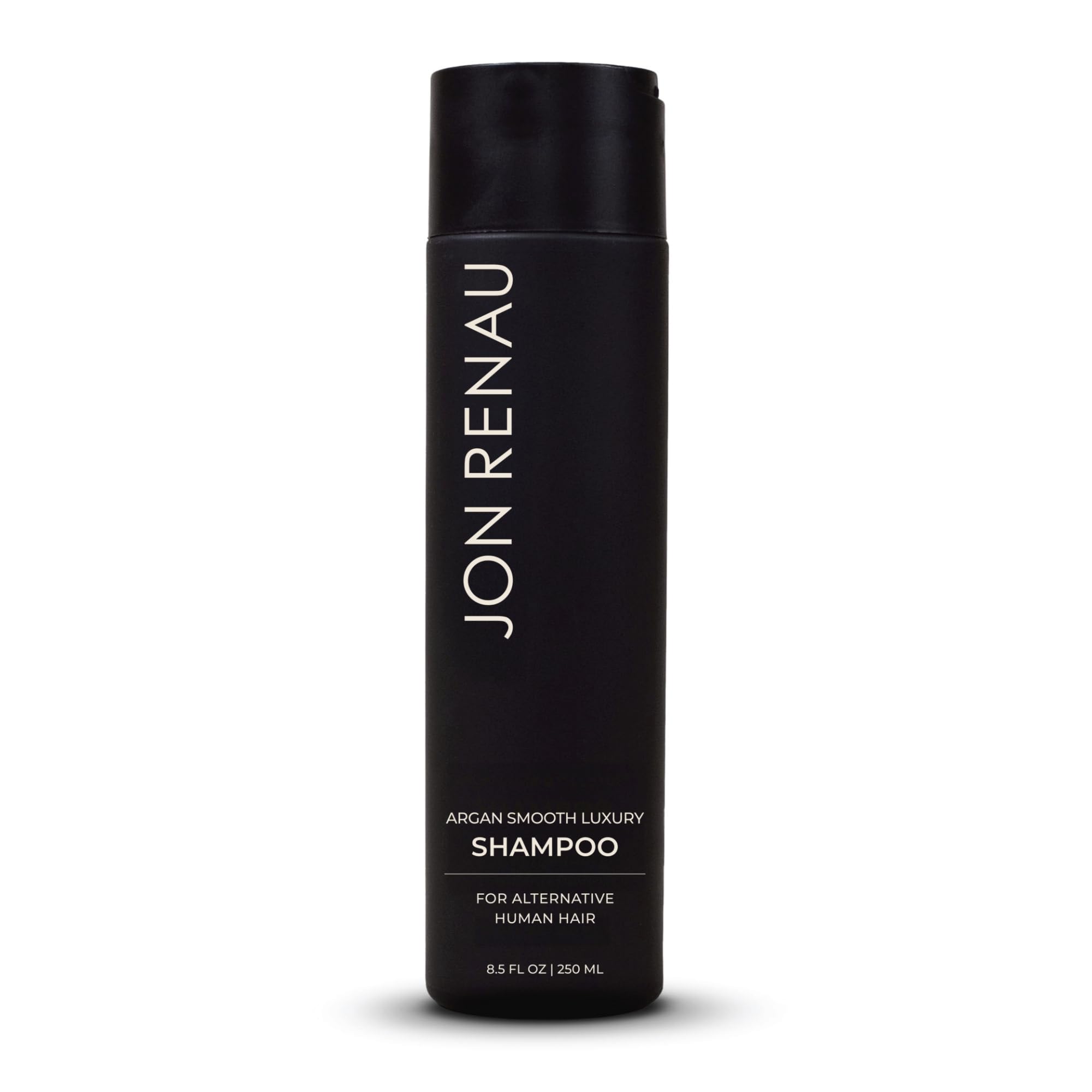 Jon Renau Argan Smooth Luxury Shampoo, Gentle Hydrating Cleanser with Argan Oil, Color Safe Formula for Human Hair Wigs and Toppers, Moisture Rich and Sulfate Free, Wig Care Products