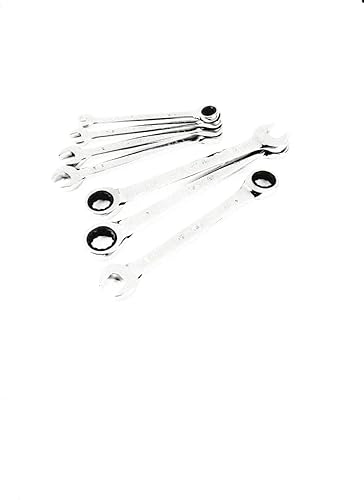 Miniatura 3 de Husky Juego de llaves combinadas SAE de trinquete (7 piezas)