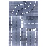 Es ist einfach und bequem zu montieren, die Kinder zu städtischen Straßenplanern werden zu lassen, ihre unendliche Vorstellungskraft auszuüben und die Straße zusammenzubauen, die ihnen gehört