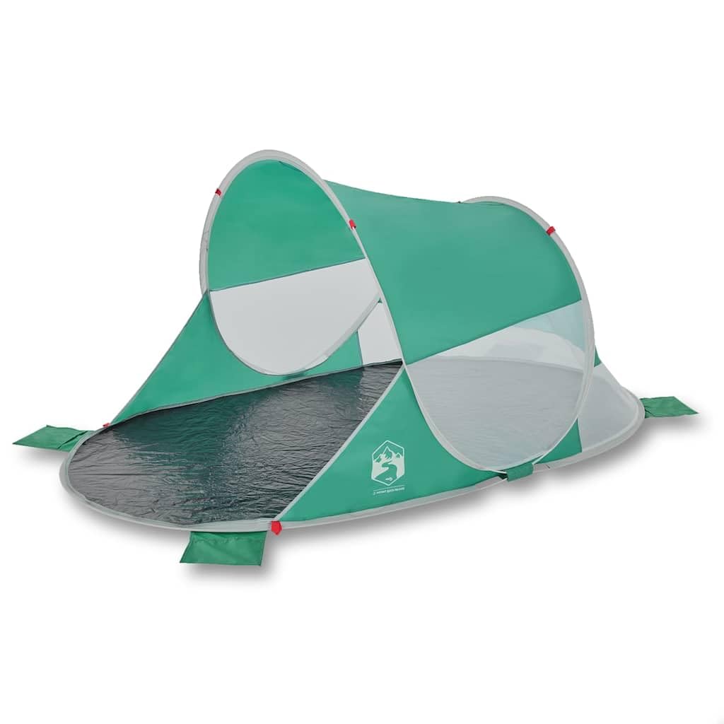 Tenda da spiaggia, pop-up blu azzurro, tenda parasole impermeabile per spiaggia e giardino, protezione UV +, tenda da campeggio leggera con borsa per il trasporto, xx cm