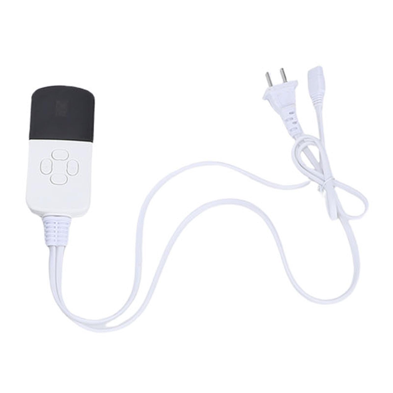 Pongnas Stazione di Ricarica Certificata 3-in- Supporto da Tavolo Veloce da 15 W con Orologio LED Integrato per Dock di Ricarica Verticale per Orologio