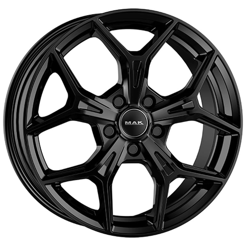 MAK Cerchione Cerchio in lega MAK 7.00 x 17 Gloss Black ET: 40.00 PCD: 5 x114.30 Foro centrale:66.10