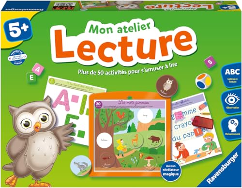Jeu éducatif de lecture Ravensburger pour occuper intelligemment les enfants le mercredi