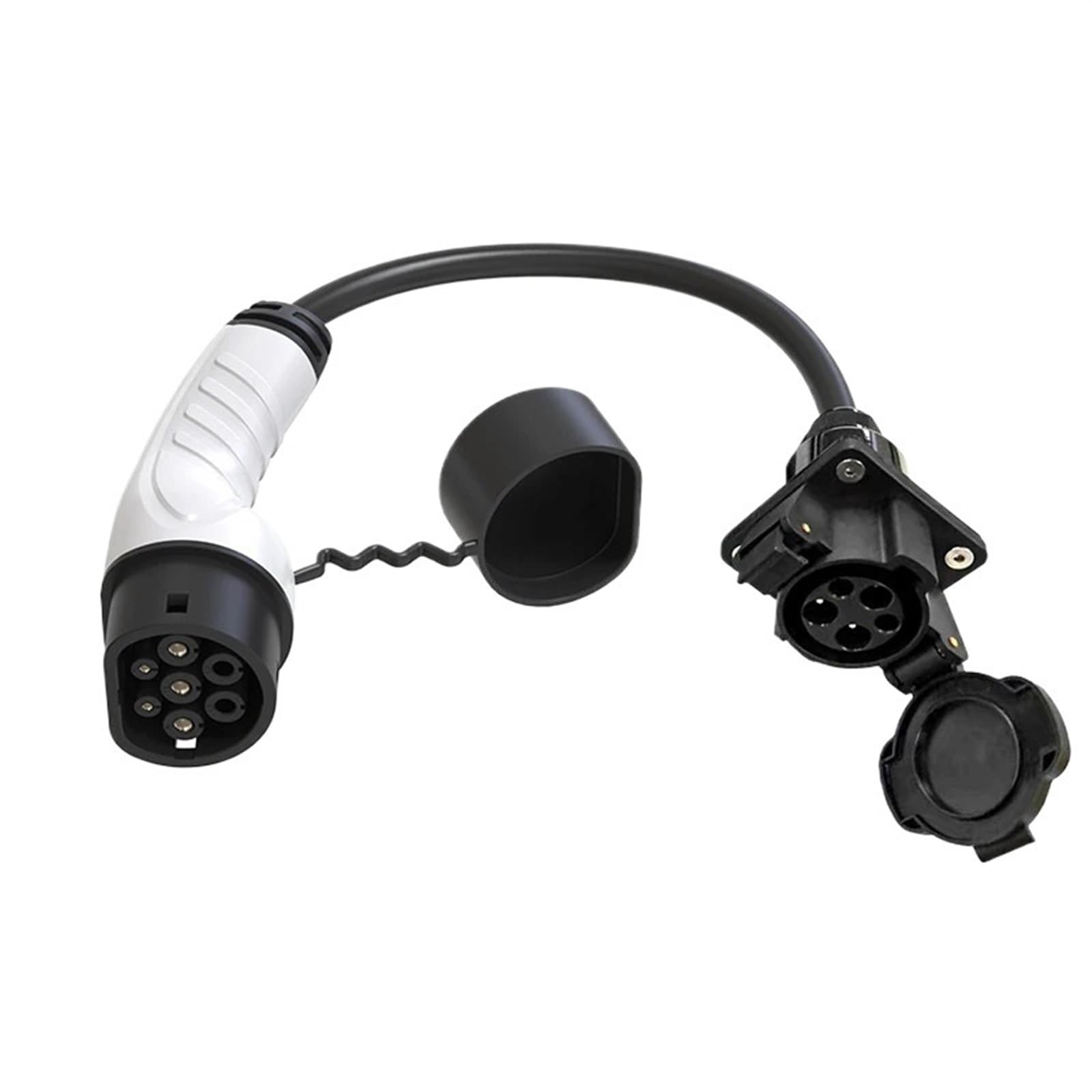 16A 32A J1772 Socket Type 1 To Type 2 IEC62196-2 EV Car Charger Adapter For Electric Vehicle Charging Station(Type 1 to Type 2 32A)